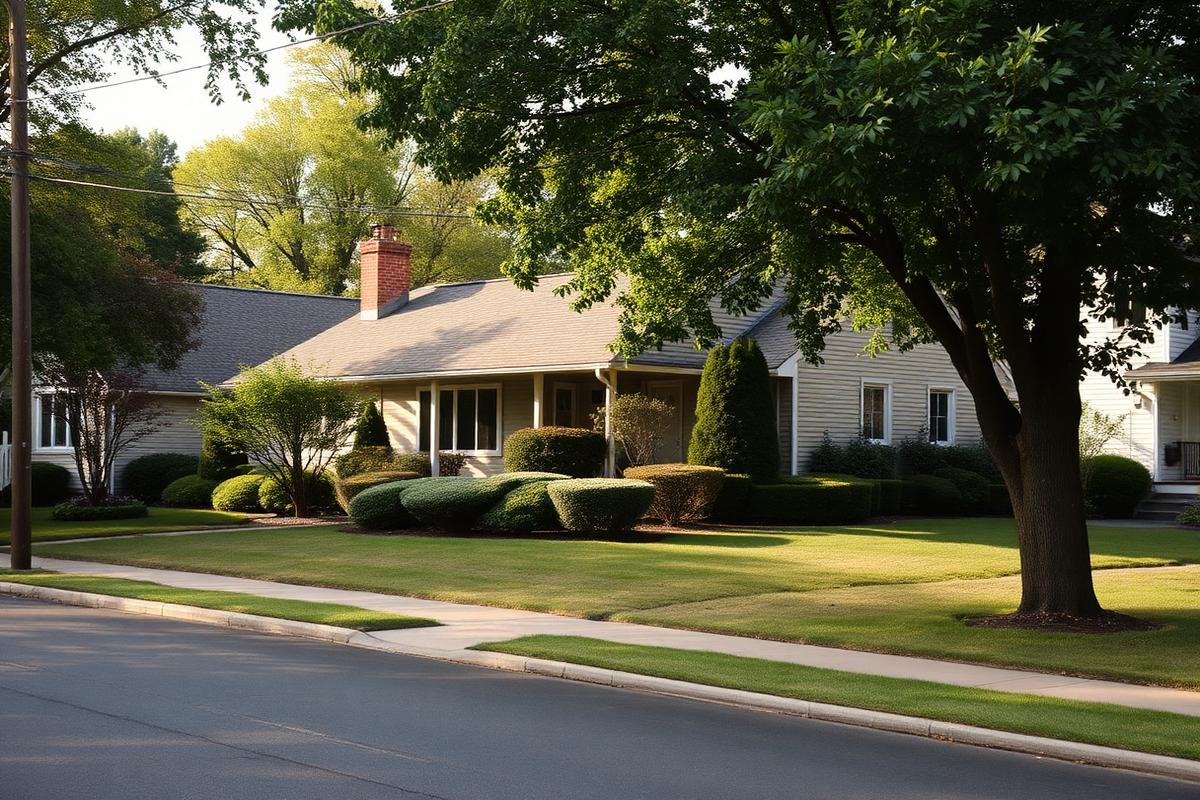 A split-level home on a quiet residential street in Commack, New York